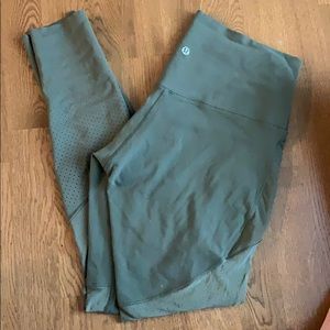 Lululemon olive green leggings
